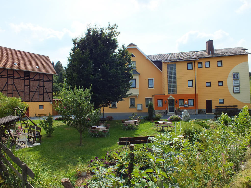 Landgasthof Zur Muehle Naila Exteriör bild