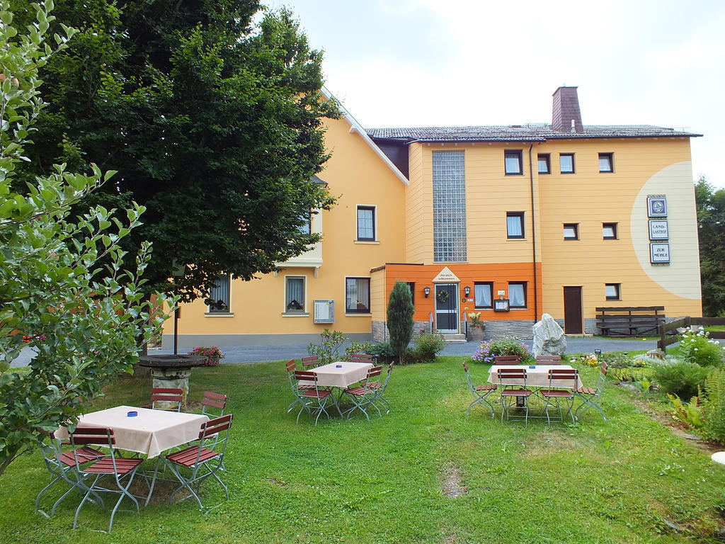 Landgasthof Zur Muehle Naila Exteriör bild